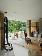 Cosmic Beads Chandelier