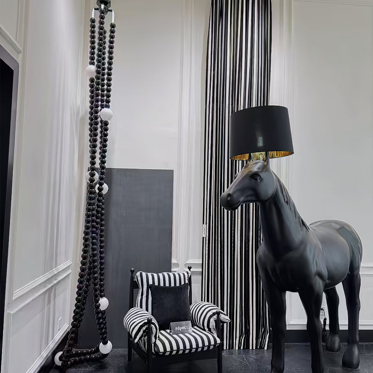 Cosmic Beads Chandelier