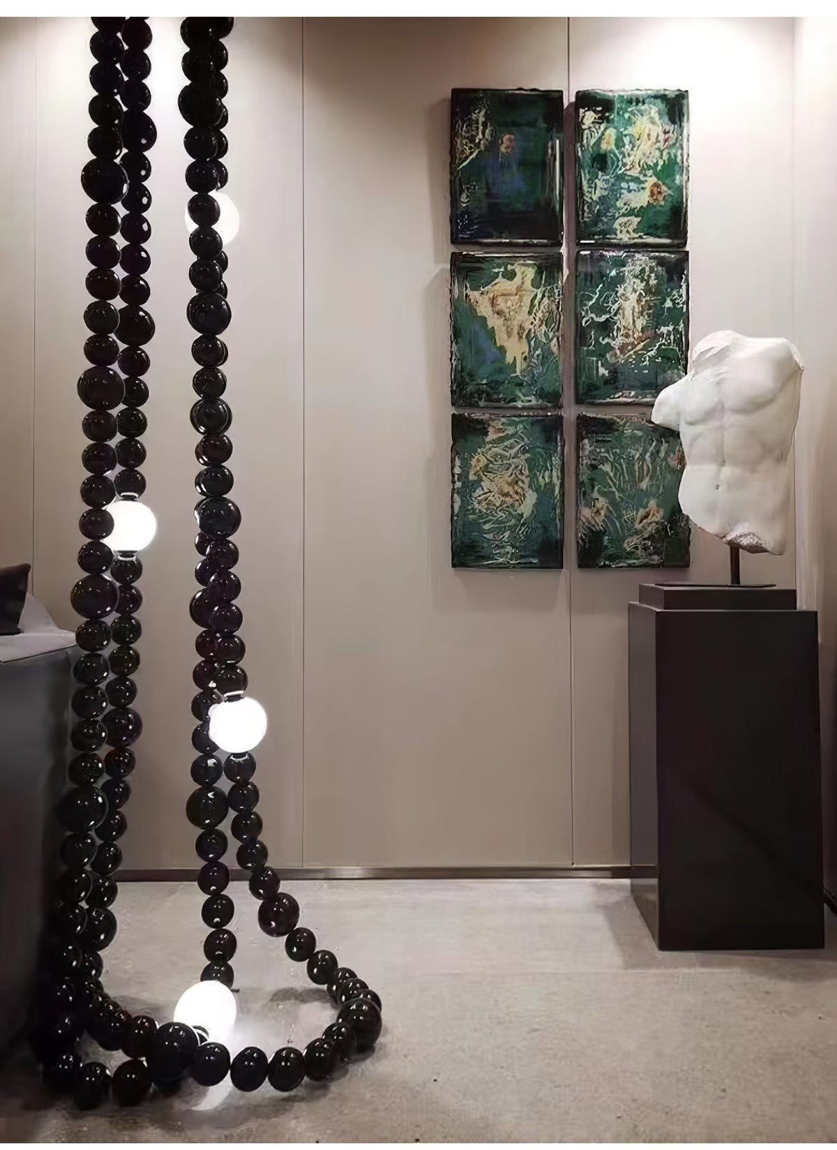 Cosmic Beads Chandelier