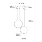 Cosmos Combination Pendant Light