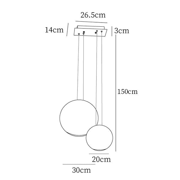 Cosmos Combination Pendant Light