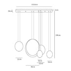 Cosmos Combination Pendant Light