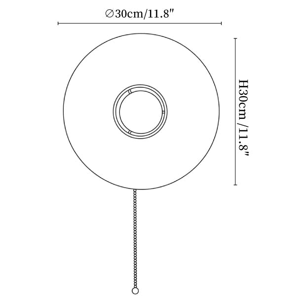 Cotton Thread Wall Lamp