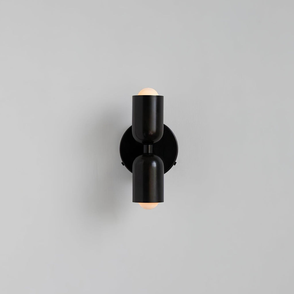 Couleur Double Plug In Wall Lamp