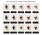 Couleur Double Plug In Wall Lamp
