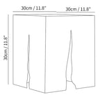 Crack Cube Outdoor Light