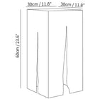 Crack Cube Outdoor Light