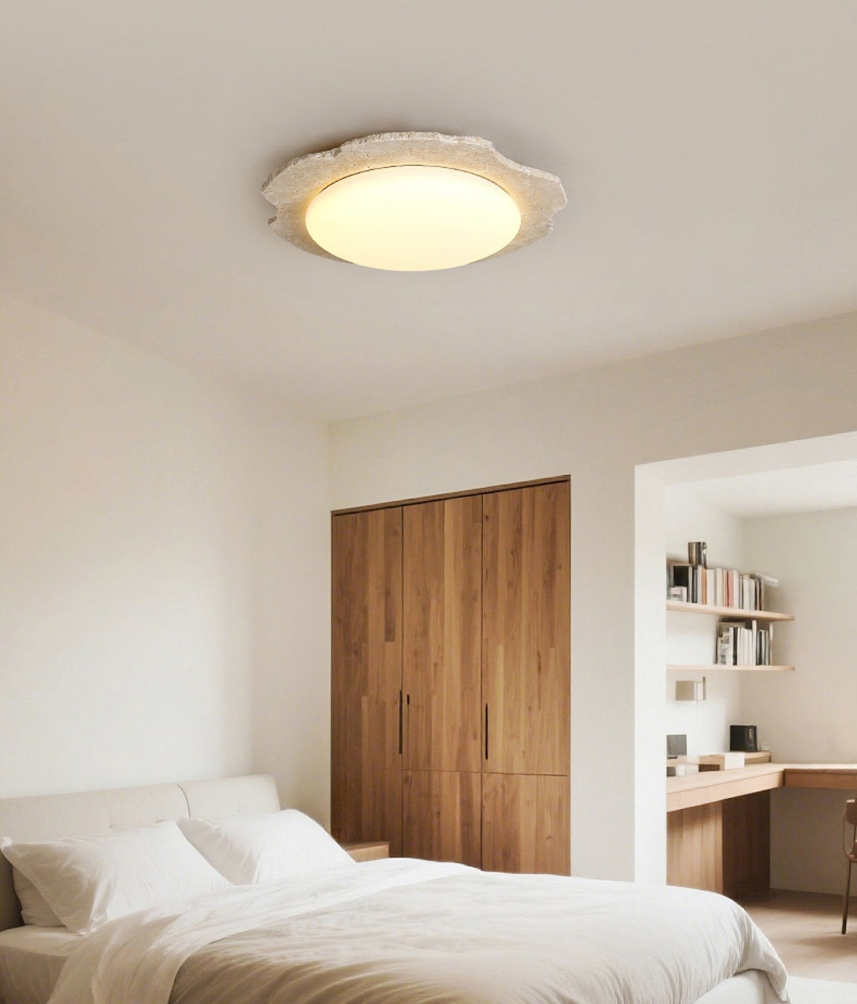 Crater Halo Ceiling Light