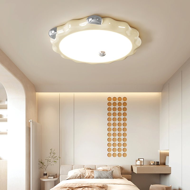 Cream Puff Ceiling Light