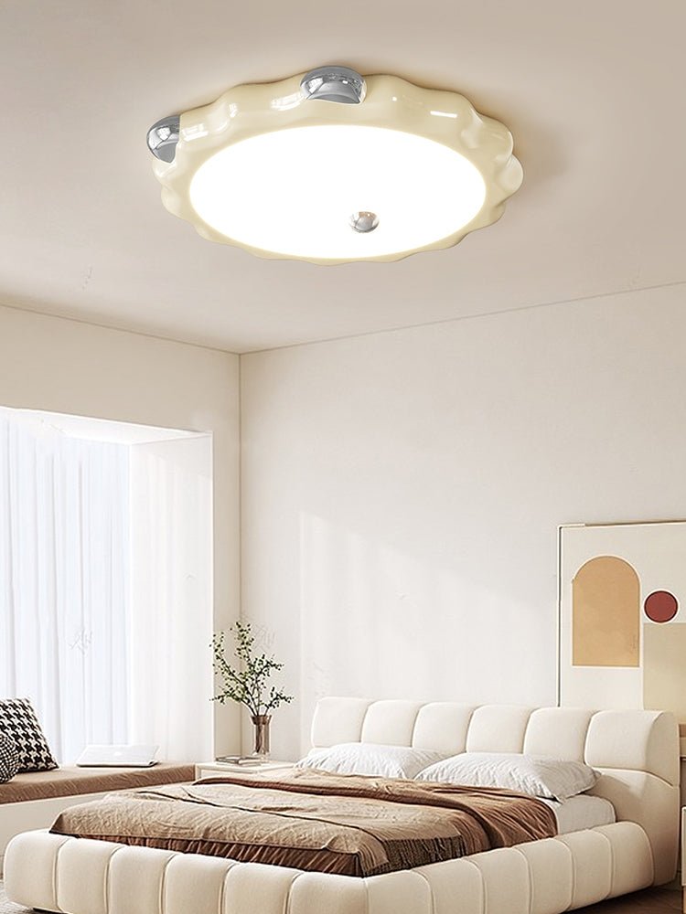 Cream Puff Ceiling Light