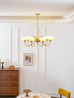 Creamy Persimmon Chandelier