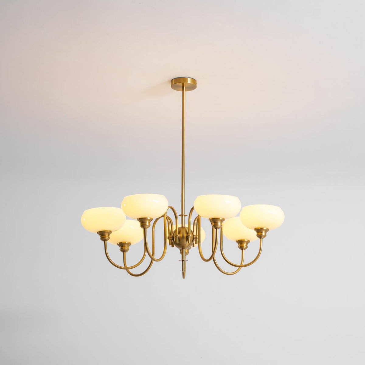 Creamy Persimmon Chandelier