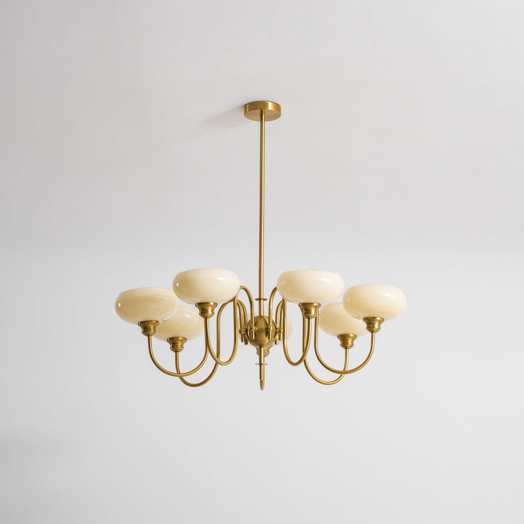 Creamy Persimmon Chandelier