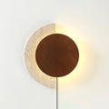 Crescent Halo Plug - in Wall Sconce