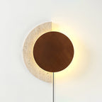 Crescent Halo Plug - in Wall Sconce