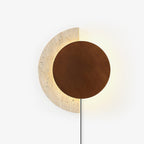 Crescent Halo Plug - in Wall Sconce