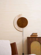 Crescent Halo Plug - in Wall Sconce