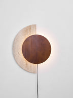 Crescent Halo Plug - in Wall Sconce