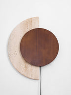 Crescent Halo Plug - in Wall Sconce