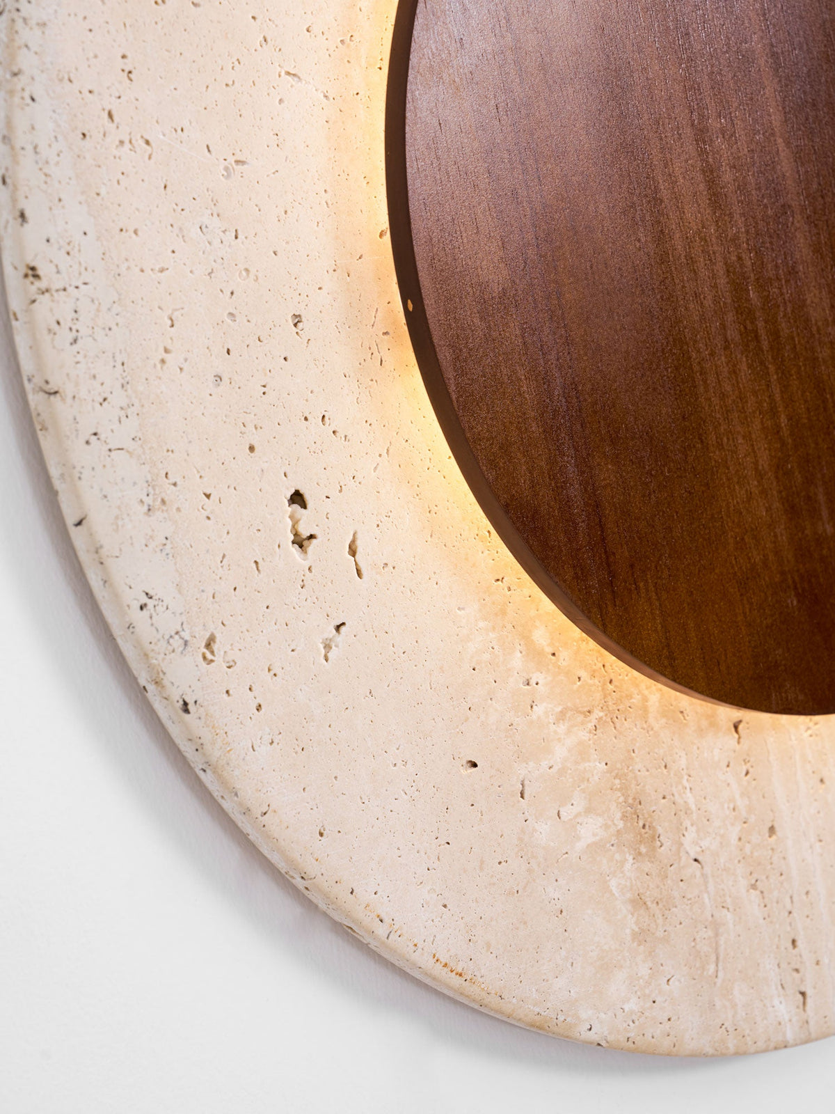 Crescent Halo Plug - in Wall Sconce