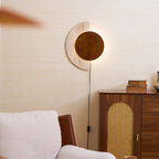 Crescent Halo Plug - in Wall Sconce