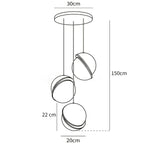 Crescent Pendant Lamp