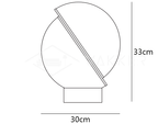 Crescent Table Lamp