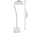 Crescini Pleated Floor Lamp