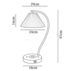 Crescini Pleated Table Lamp