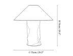 Crinkle Paper Table Lamp