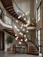 Crystal Bubbles Balls Pendant Lamp