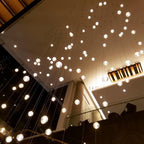 Crystal Bubbles Balls Pendant Lamp