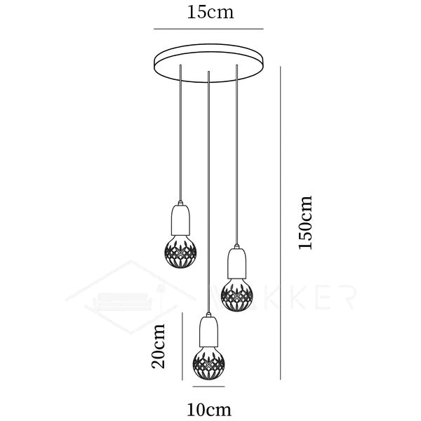 Crystal Bulb LED Pendant Lamp