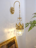 Crystal Crown Sconce