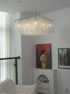 Crystal Frame Chandelier