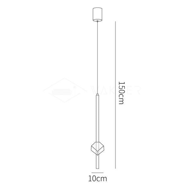 Crystal LED Pendant Lamp
