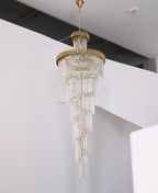 Crystal Spiral Chandelier