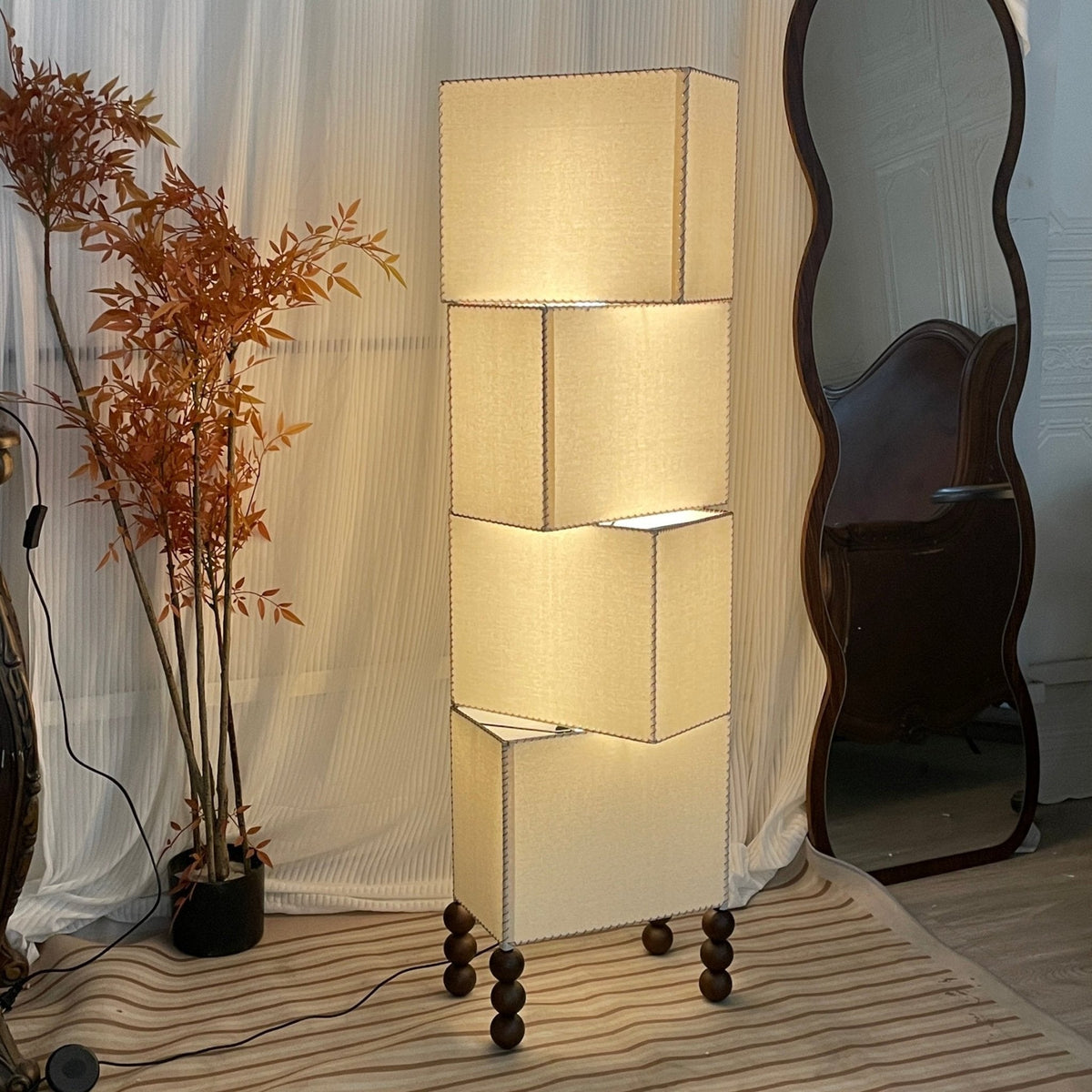 Cubia Fabric Floor Lamp