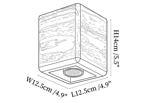 Cubro Wood Ceiling Spot