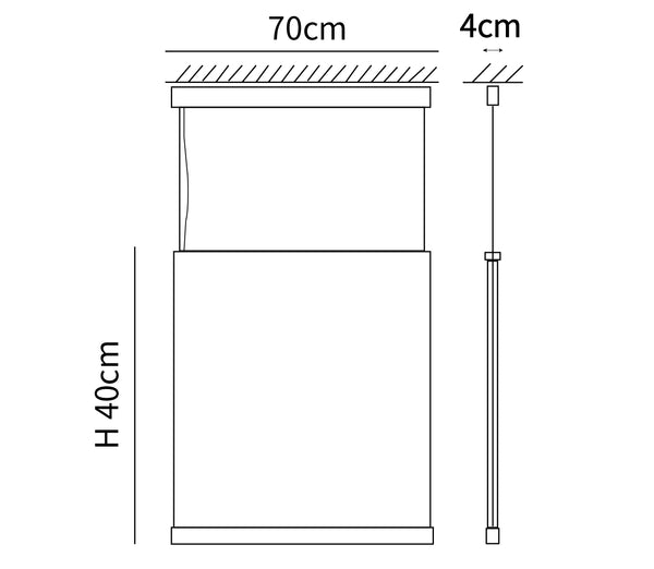 Curtain Pendant Lamp