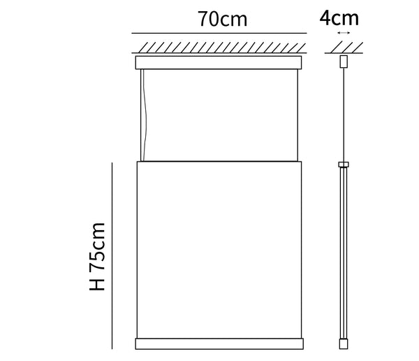 Curtain Pendant Lamp