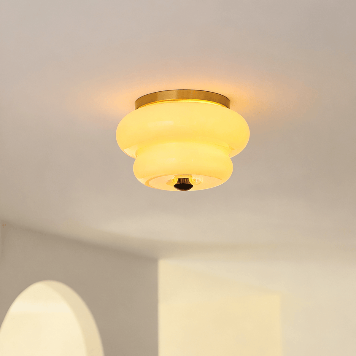 Curvaceous Ceiling Lamp