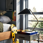 Curvilinear Mid - Century Table Lamp