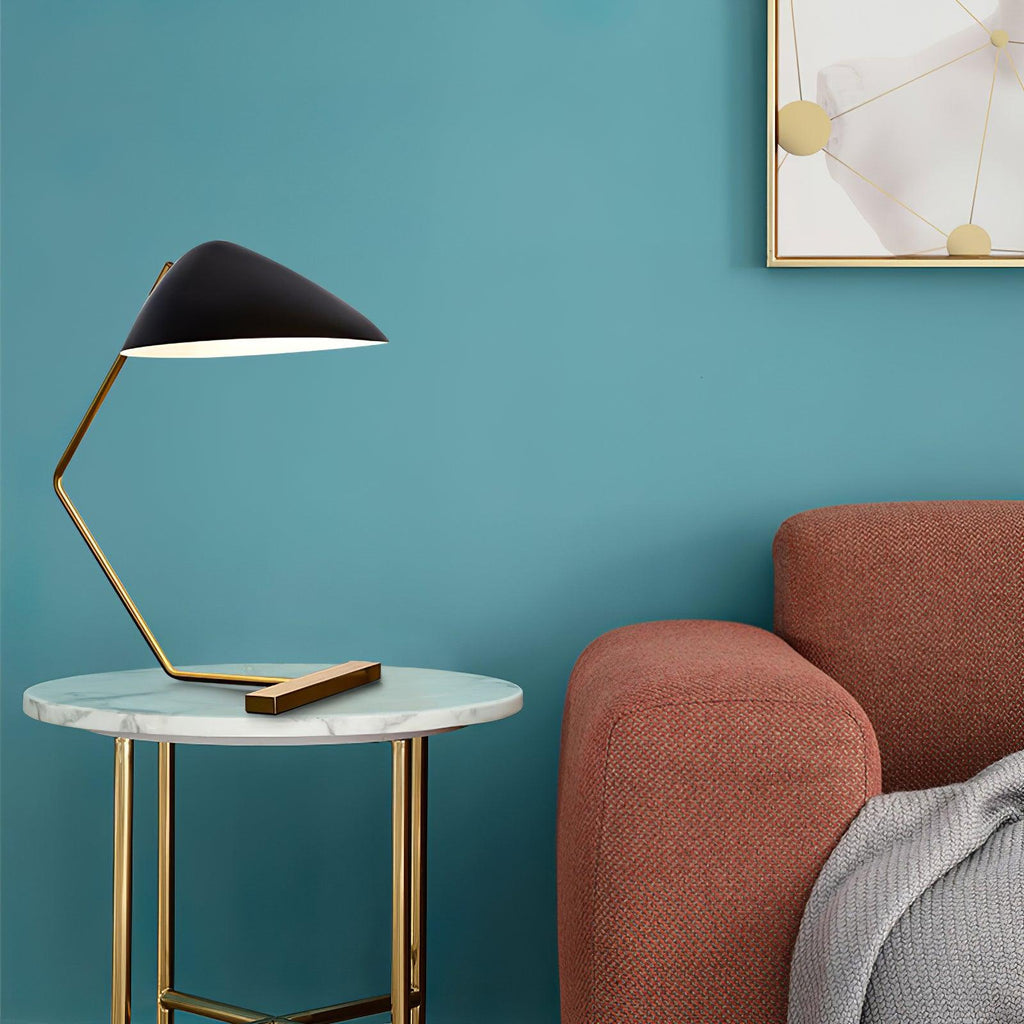 Curvilinear Mid - Century Table Lamp