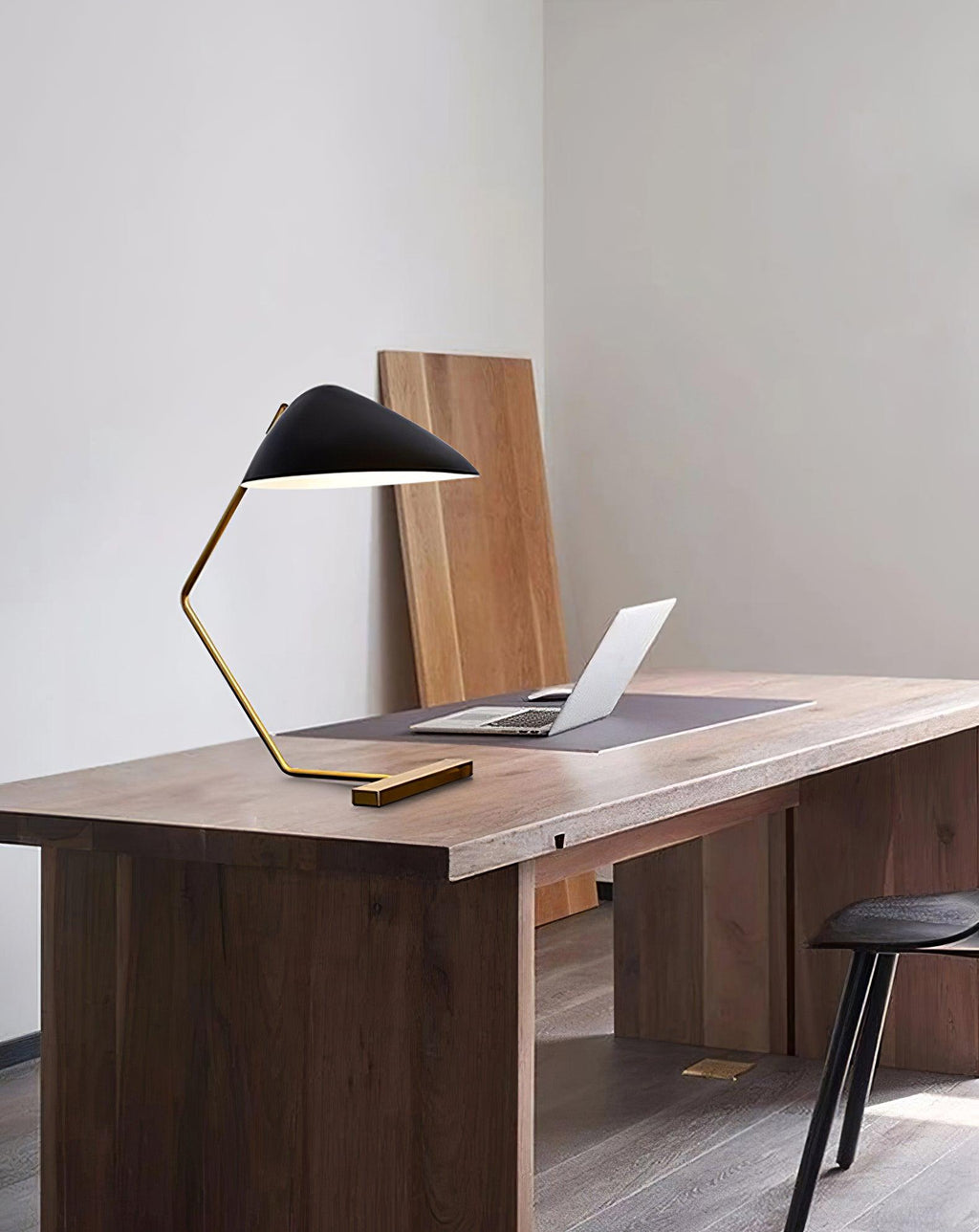 Curvilinear Mid - Century Table Lamp