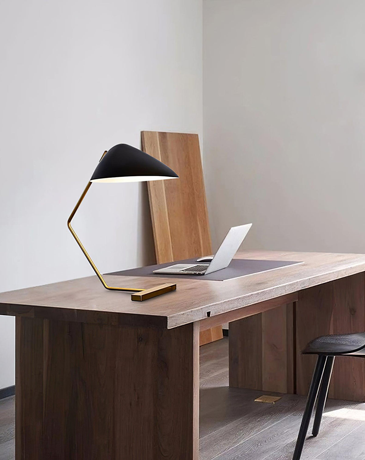 Curvilinear Mid - Century Table Lamp