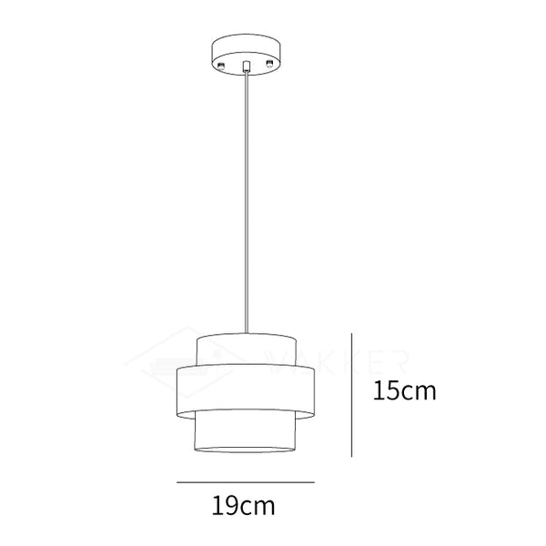 Cylinder Down Pendant Lamp