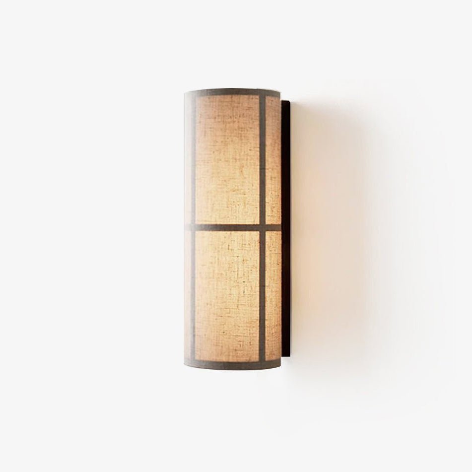 Cylinder Fabric Wall Lamp