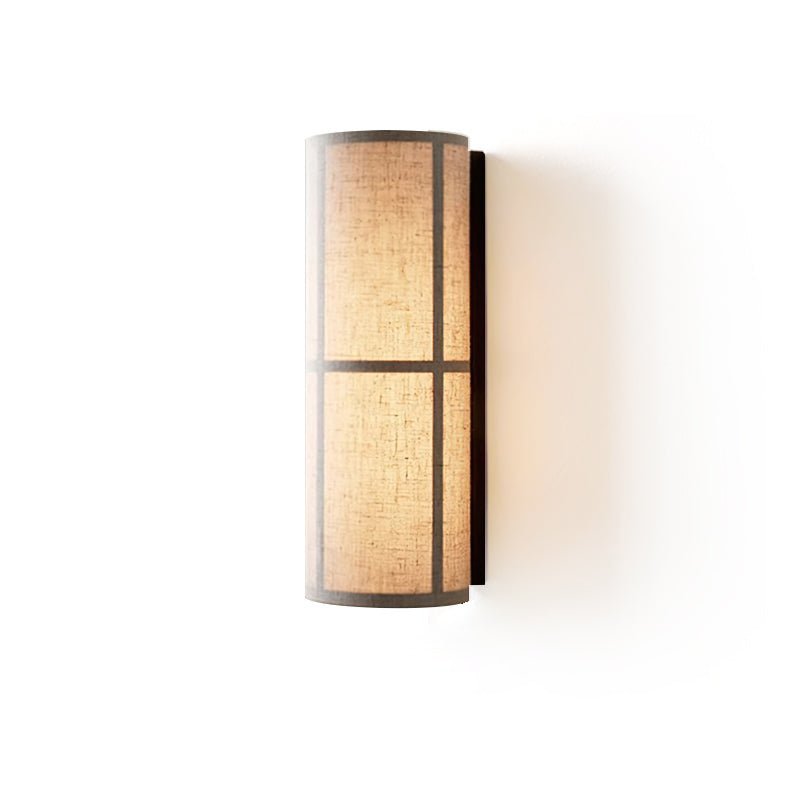 Cylinder Fabric Wall Lamp