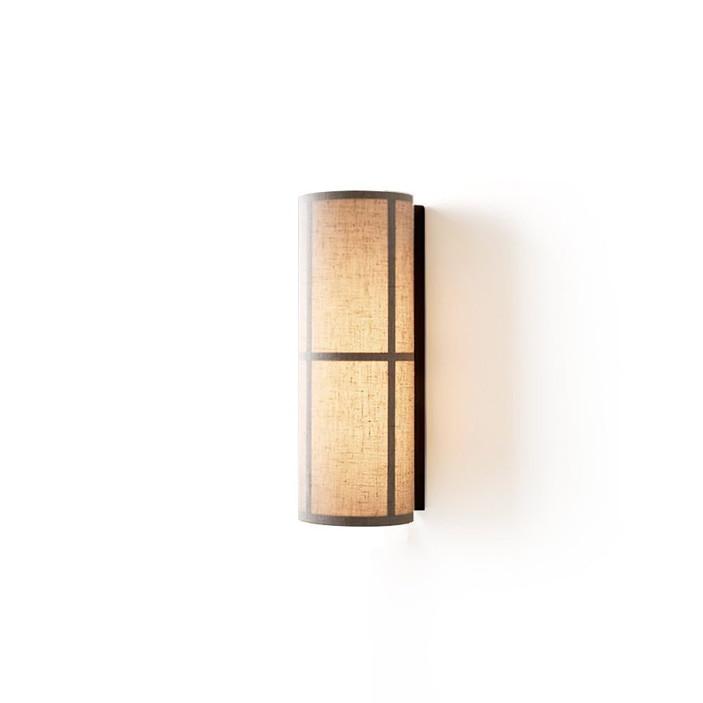 Cylinder Fabric Wall Lamp